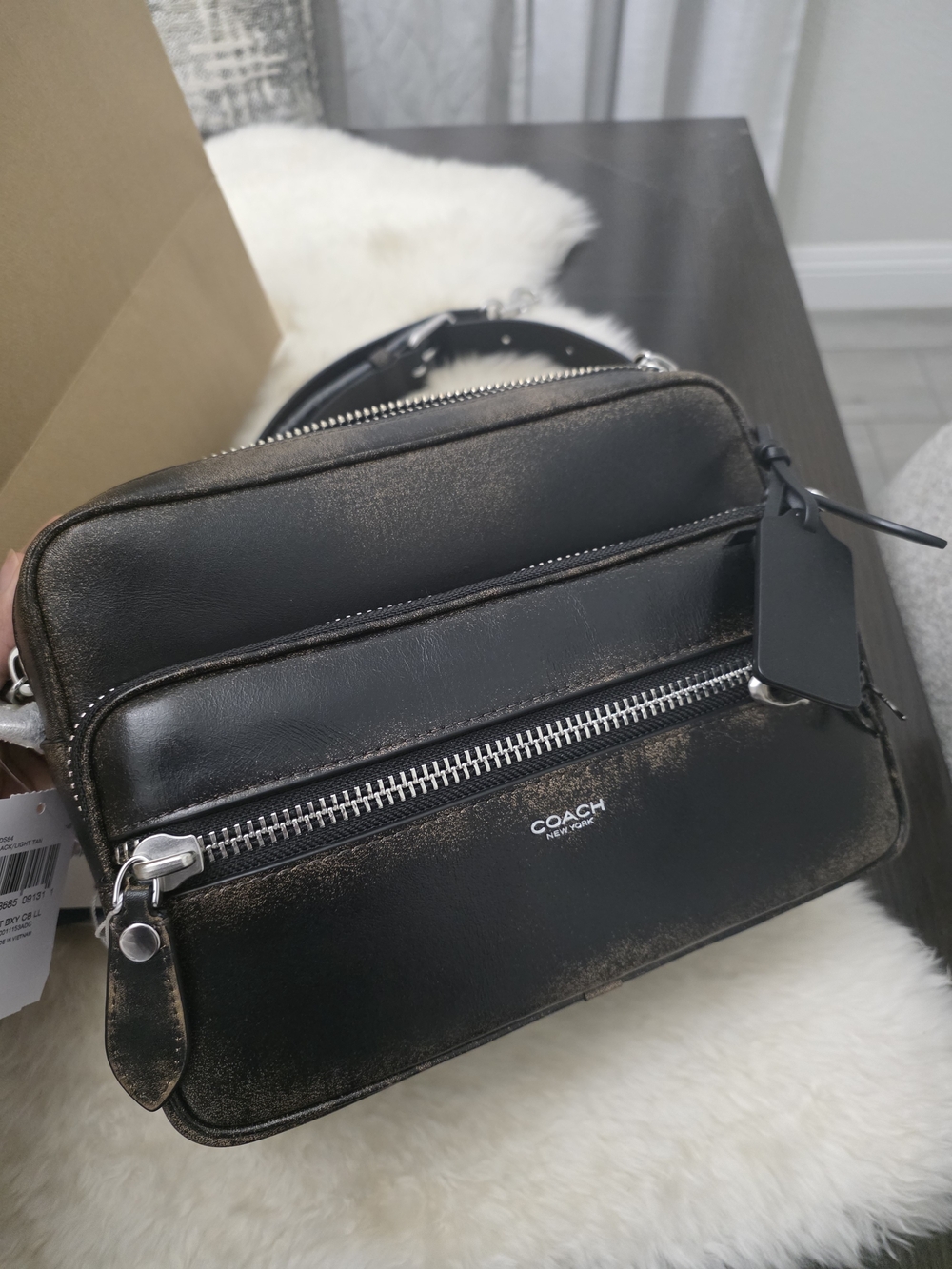 COACH Dakota In Loved Leather